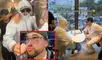 Imitador de Bad Bunny desató la euforia de las fans que lo esperaban en los exteriores de local de comida rápida.