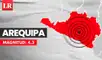Sismo 4,3 en Arequipa, reporta IGP