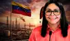 Delcy Rodríguez impulsa la reforma de la Ley de Hidrocarburos en Venezuela.
