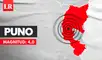 Temblor de magnitud 4,0 se sintió hoy en Puno.