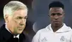 Carlo Ancelotti y su dura advertencia a Vinícius Júnior a poco del Mundial