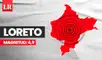 Sismo en Loreto.