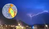 La presencia de relámpagos sorprendió a limeños la noche del último jueves.