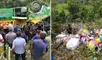 Bus de la empresa Universal cae por un barranco y deja al menos 3 muertos al cubrir la ruta Moyobamba–Tarapoto