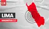 Sismo en Lima.