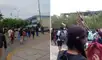 Alumnos de la UNMSM protestan dentro de la Ciudad Universitaria en contra de la 'Ley Jerí' que permitiría la reelección de rectores