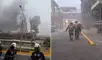Incendio de gran magnitud en refinería de Cajamarquilla