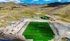 Un misterioso estadio se construye en esta provincia peruana: tiene una inversión de S/10 millones, está en medio de cerros y tendrá capacidad para 2.500 personas
