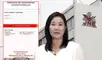 Portal del JNE muestra a Keiko Fujimori como presidenta electa.
