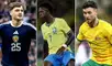 Escocia, Brasil y Australia jugarán este sábado 13 de junio sus respectivos partidos en el Mundial. Foto: UEFA/Conmebol/FIFA/composición LR