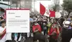 Marchas en Lima
