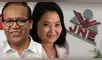 Keiko Fujimori se muestra triunfalista mientras Roberto Sánchez busca anular mesas de sufragio