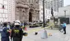 Un presunto asalto a un cambista ocurrió este lunes cerca de la Iglesia La Merced, en el Jirón de la Unión, en el Cercado de Lima.