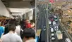 Tráfico en Vía Evitamiento: accidente de tránsito genera fuerte congestión vehicular y colas en el Metropolitano