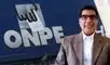 Carta de renuncia del secretario general de la ONPE