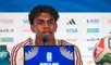Lamine Yamal ofrece una rueda de prensa previo al duelo contra Francia.