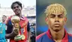 Lamine Yamal tiene 19 años y es una de las figuras del Barcelona de España.