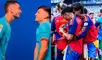 Pedri y Ferrán Torres comparten vestuario en el Barcelona.