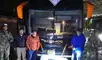 Incautaron 86 kilos de marihuana en el bus que trasladaba al equipo de Sao Paulo. Foto: Red Uno