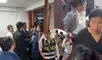 Imágenes de los hechos sucedidos en las instalaciones del Congreso