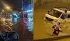 Fuerte lluvia causa aniegos y congestión en Lima: VES, SJM, Chorrillos y VMT fueron los más afectados.