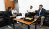 Cristhian Pacheco recibió reconocimiento del IPD. Foto: IPD