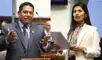 Esdras Medina y Diana González.