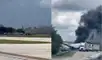 Un avión de carga Boeing 767-300 de Amazon Air se salió de la pista al aterrizar en el Aeropuerto Internacional de Miami.
