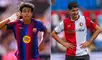Barcelona y Feyenoord se enfrentan en el Spotify Camp Nou. Foto: LaLiga/Feyenoord/composición LR