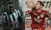 Eryc Castillo y Gianluca Lapadula son los goleadores de ambos equipos en el Torneo Clausura 2026. Foto: Liga 1/composiión LR