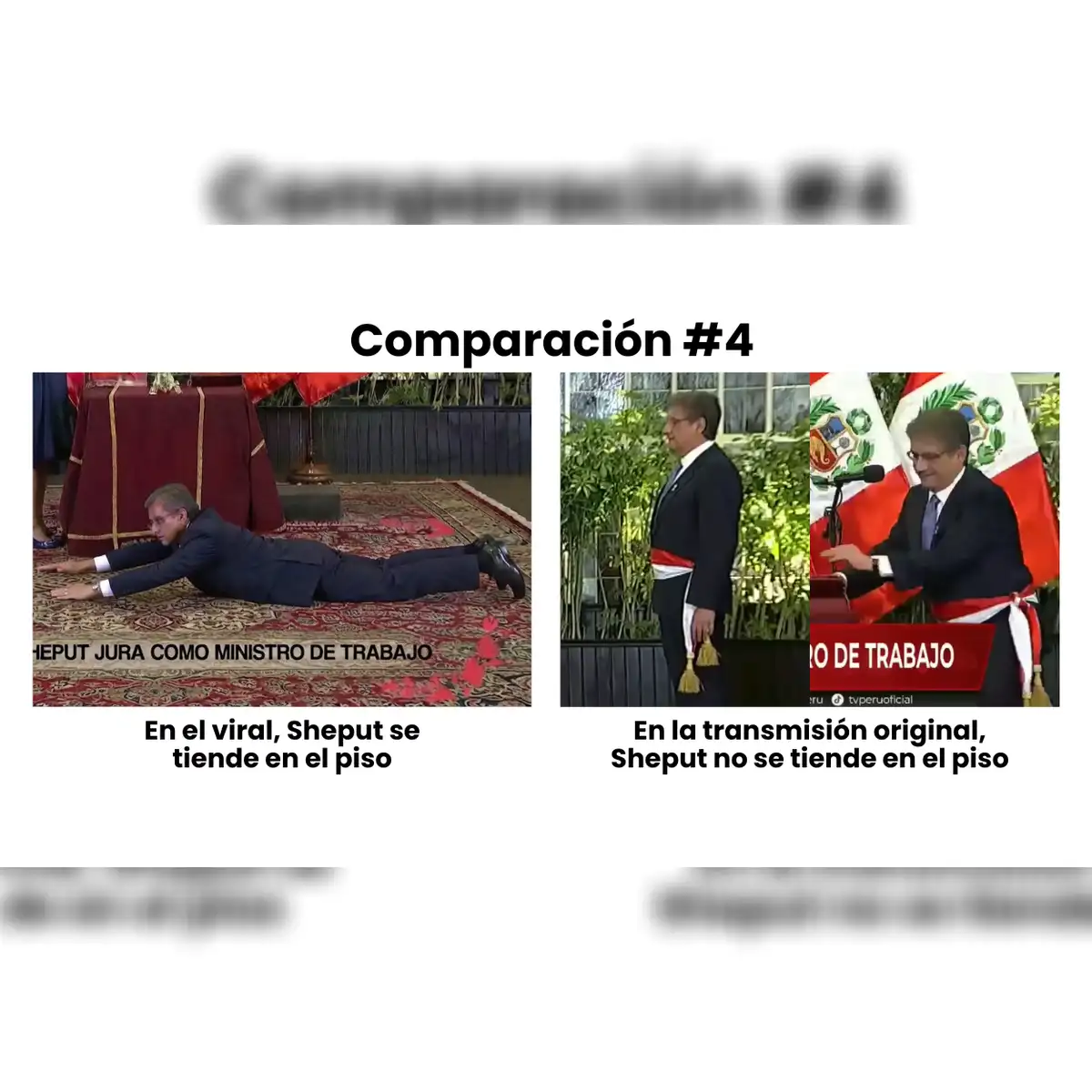 Comparación #4. Foto: Facebook / TV Perú | Composición: LR