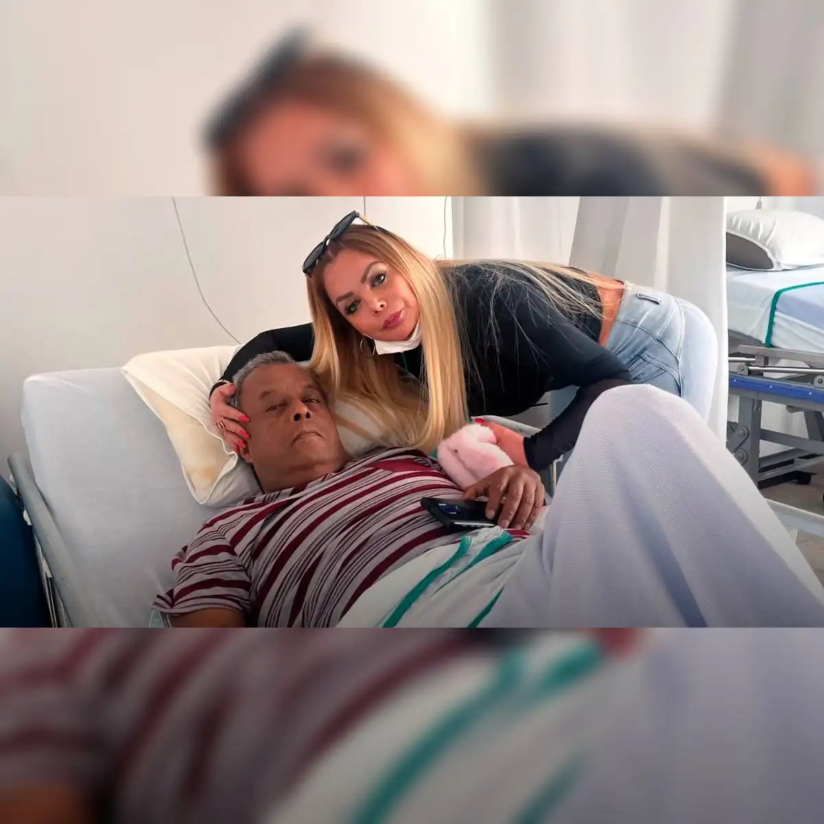 Víctor Angobaldo reapareció en TV en 2023 para hablar sobre su salud y se reencontró con Shirley Cherres
