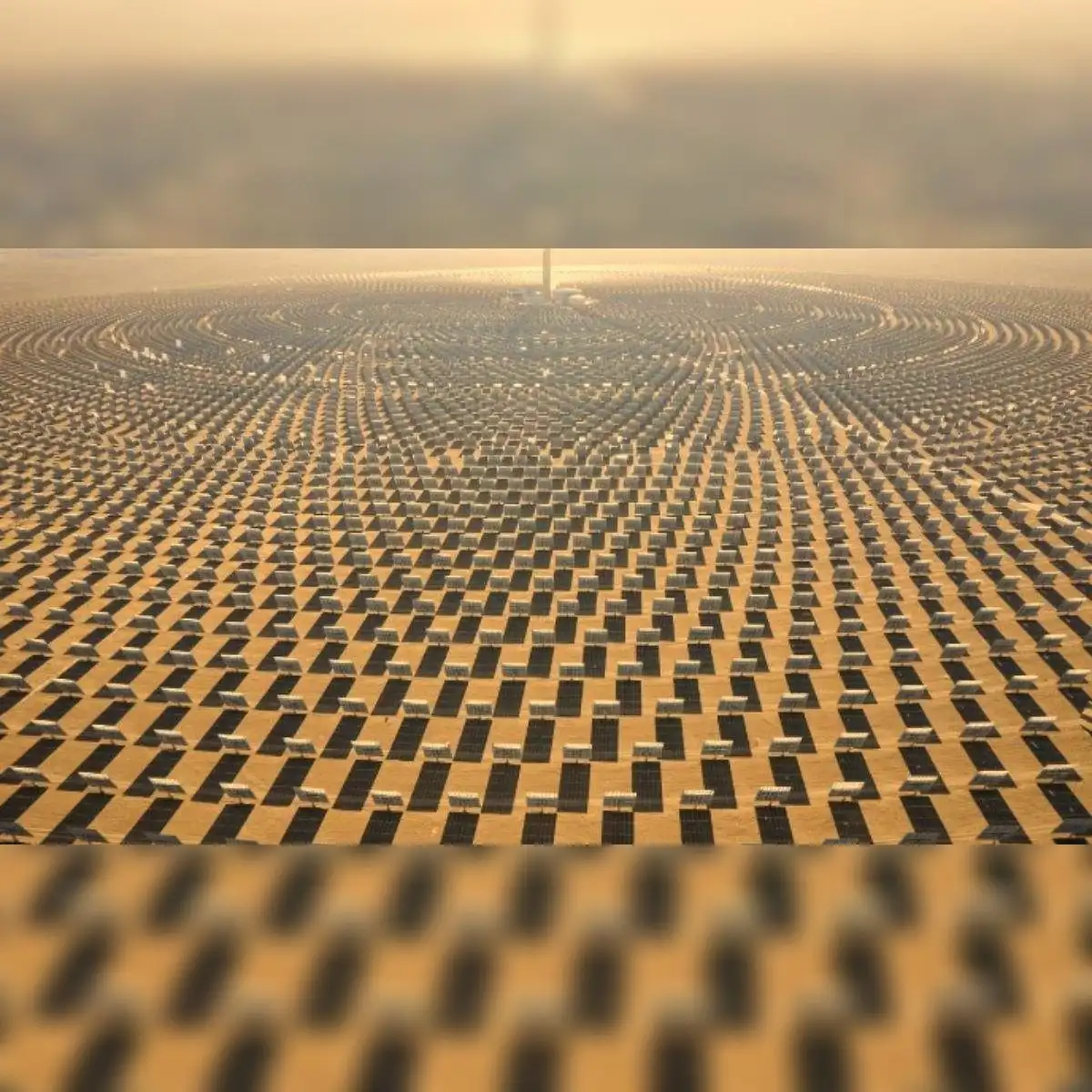 La construcción de la Gran Muralla Solar de China se estima que comience en 2026 y se espera que entre en operación comercial en 2027. Foto: ORDC