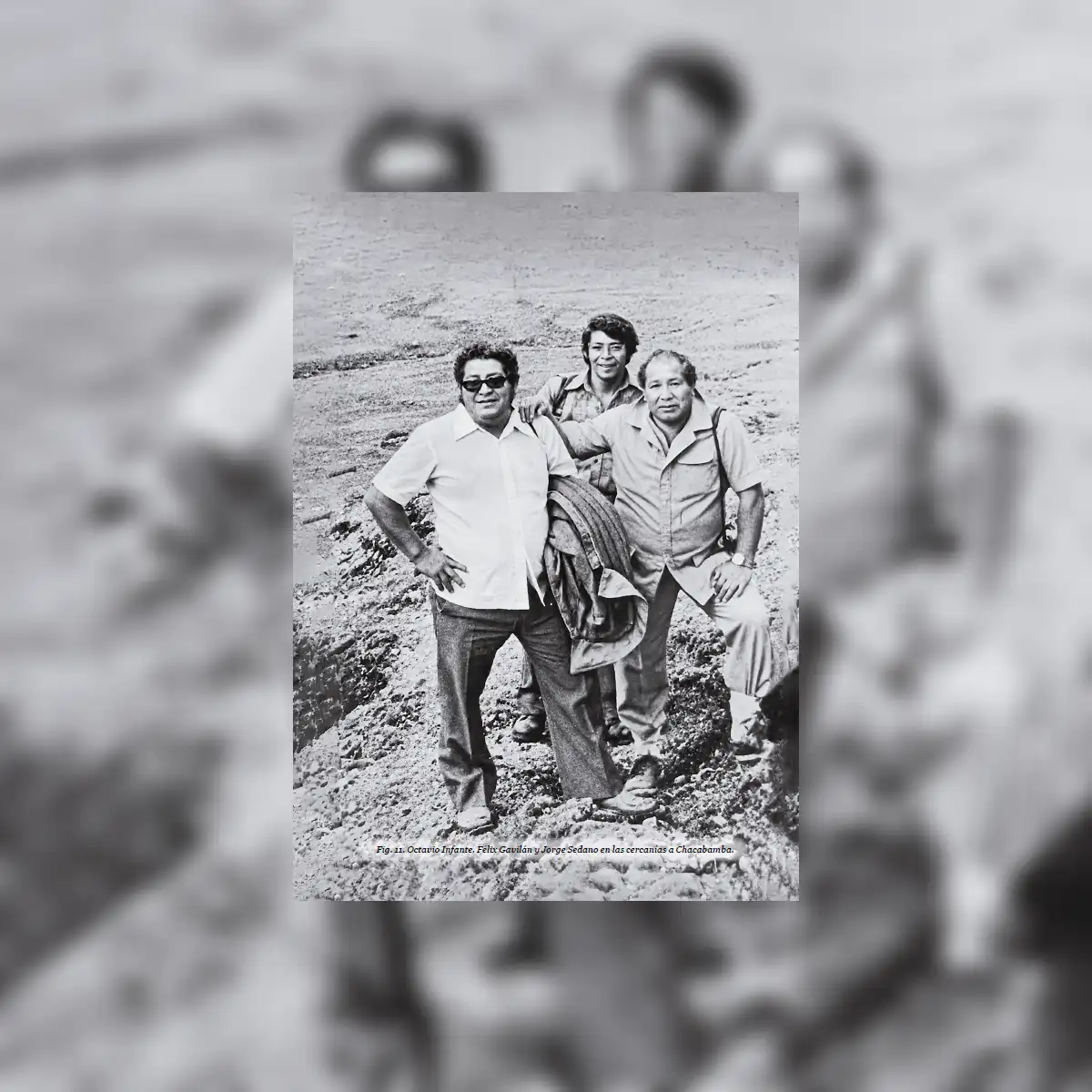 Octavio Infante, Félix Gavilán y Jorge Sedano. FOTO: CI.