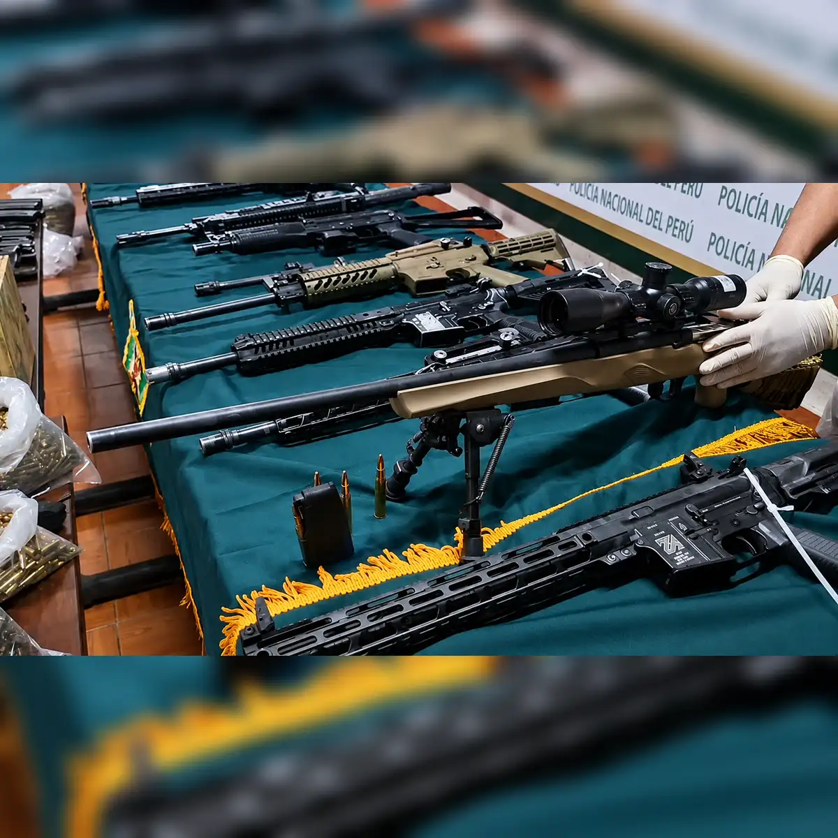 El 6 de julio de 2026, el fusil de Jeffri Santiago, fue incautado en manos de la banda criminal "Los Guardianes de La Pampa".