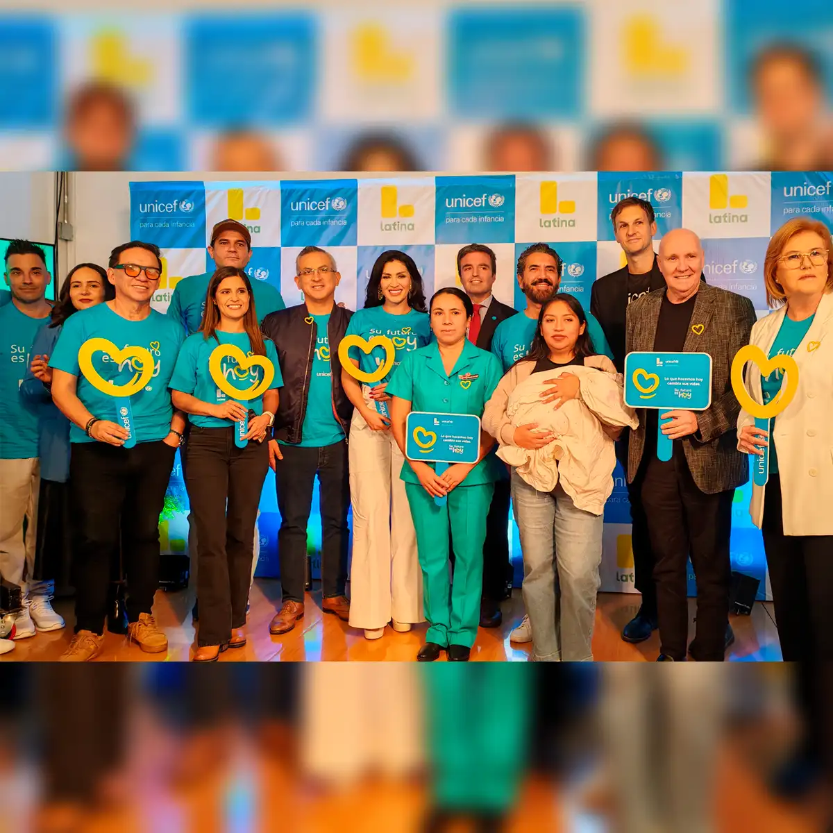 Las figuras de Latina apoyan la campaña 'Su futuro es hoy', en colaboración con UNICEF, la cual busca recaudar 1.3 millones para mejorar la salud de la infancia vulnerable en el país.