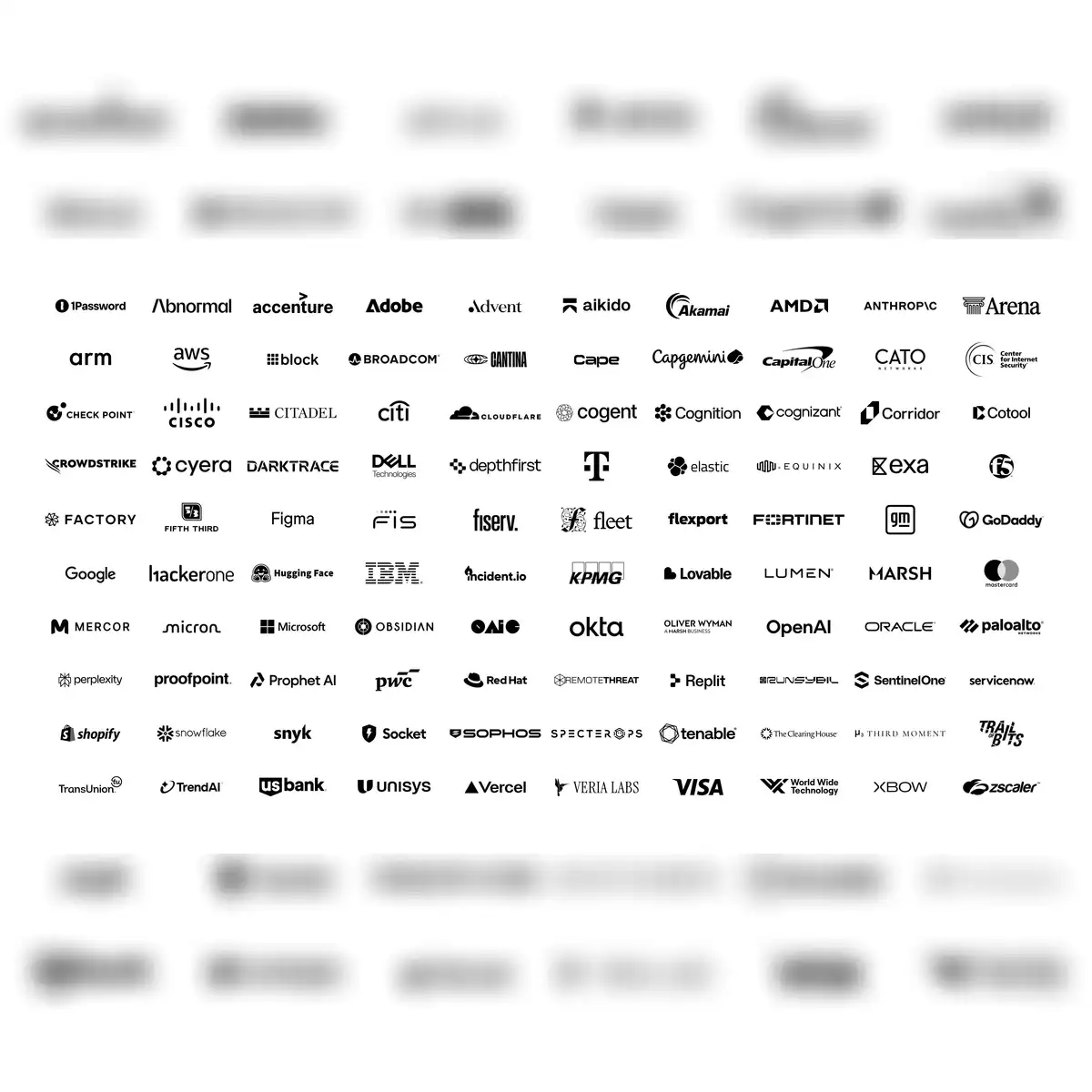 Las empresas tecnológicas firmantes de la carta al mundo sobre ciberseguridad