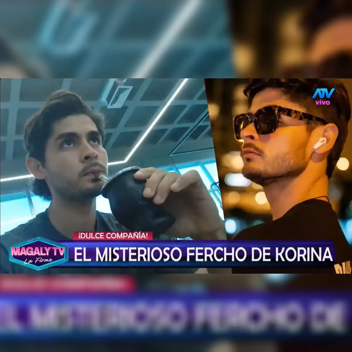 Magaly Medina destapó la identidad del amigo de Korina Rivadeneira. Foto: ATV.