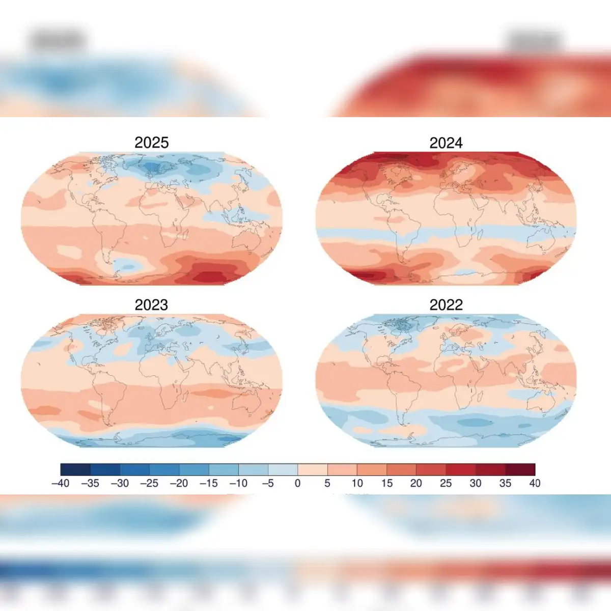 A mediados de septiembre de 2025, ondas atmosféricas a gran escala generaron un aumento de temperatura en la estratosfera antártica. Foto: OMM