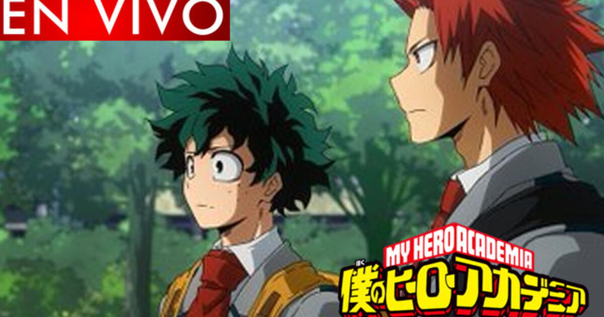 My Hero Academia temporada 4 capítulo 15: EN VIVO online sub español - Ver Boku No Hero Academia Crunchyroll En Español Latino