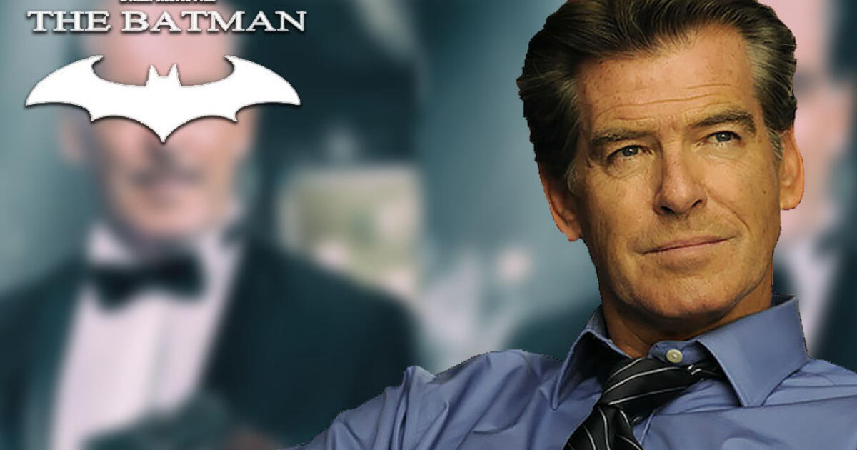 The Batman Pierce Brosnan Como Alfred Pennyworth En Dc Comics Warner Bros Gotham Roberte 