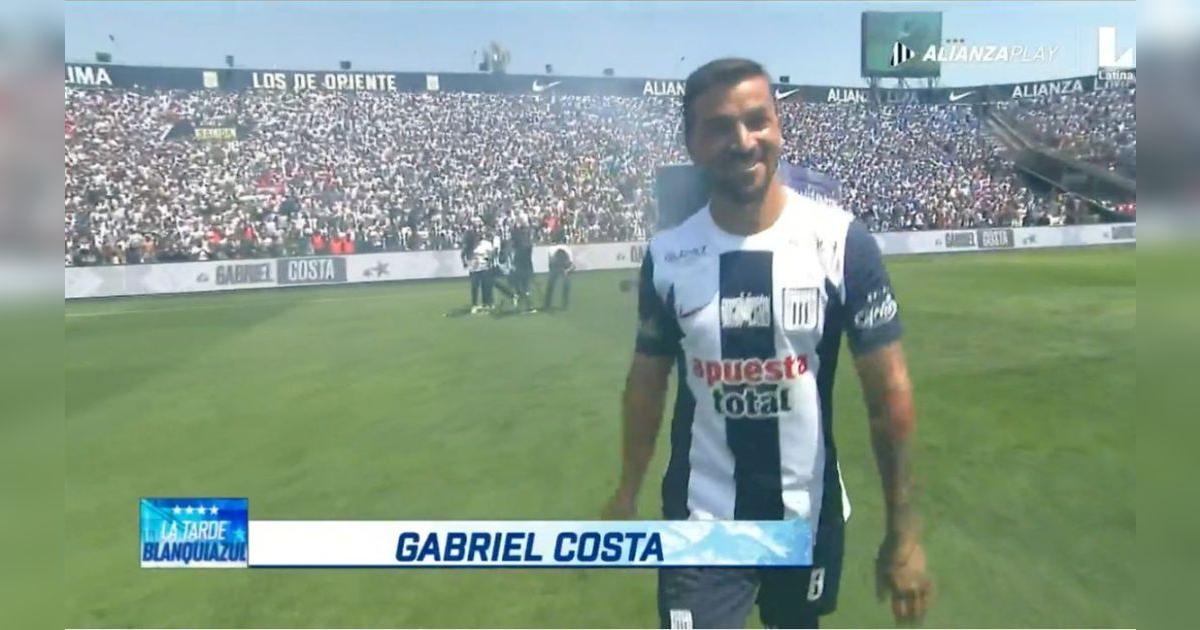 Tarde Blanquiazul | Alianza Lima: Gabriel Costa fue recibido por todo ...