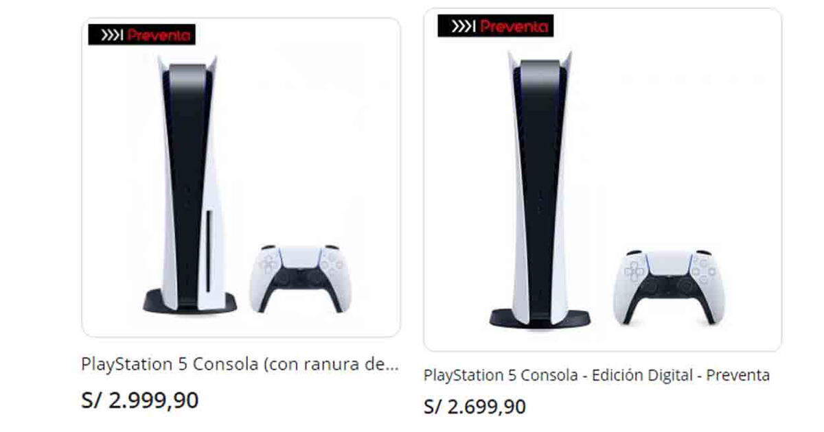 Games Plaza - Consola Playstation 5 standard (con lector de discos