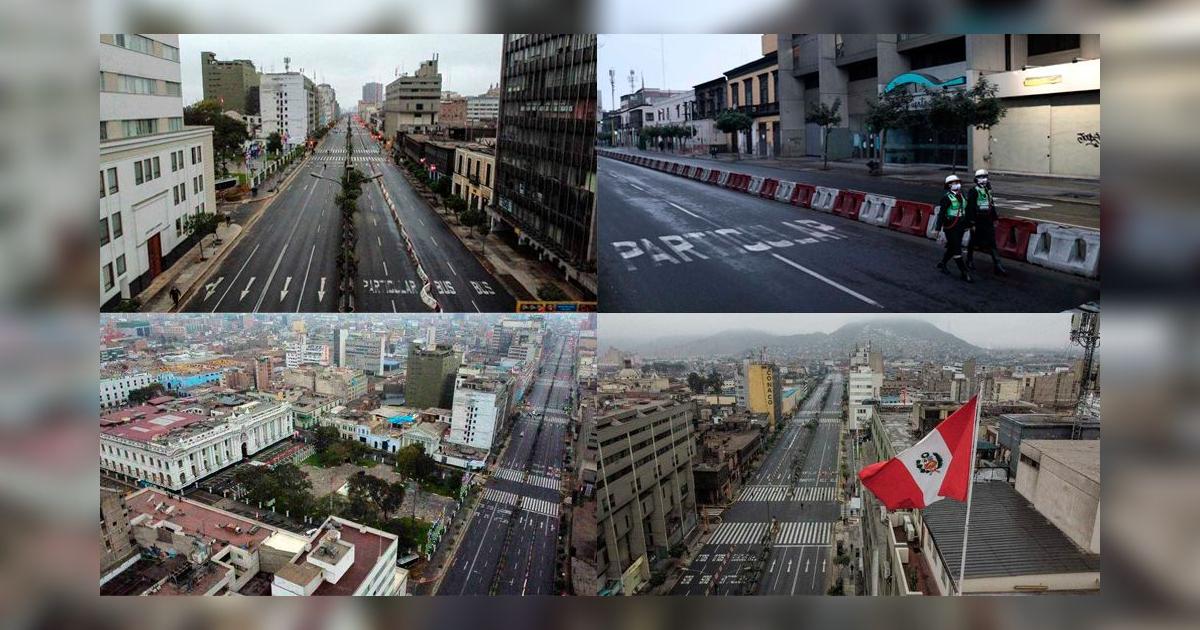 28 de julio | Así lucen avenida Abancay y calles de Lima en Fiestas ...