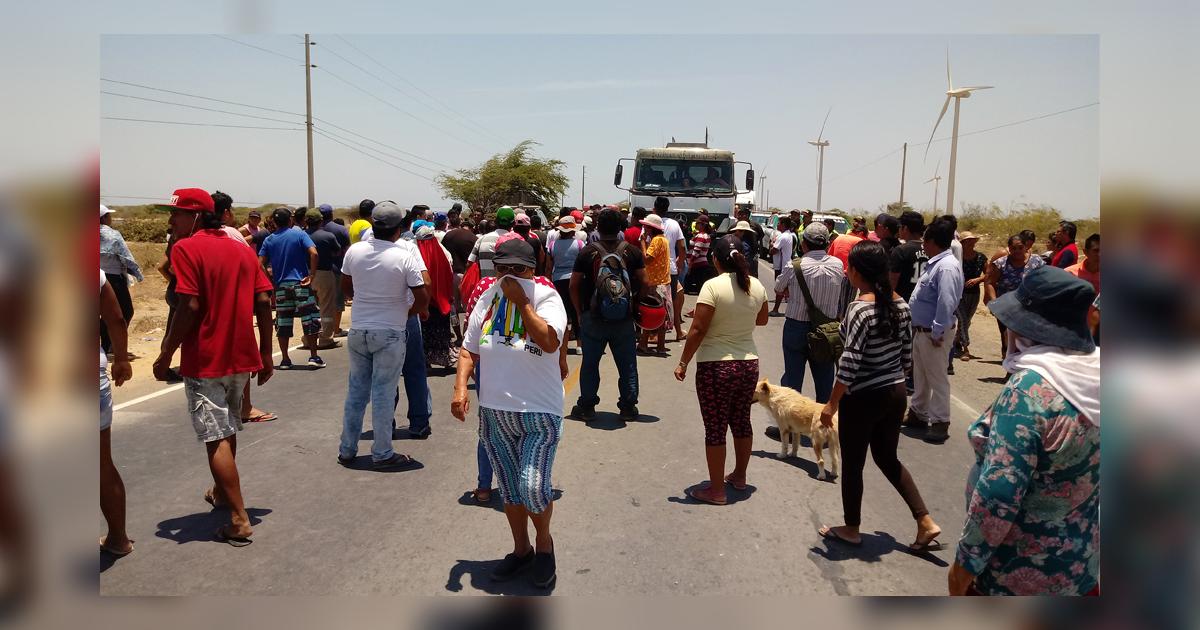 Piura: una vez más la panamericana norte es bloqueada por falta de agua ...