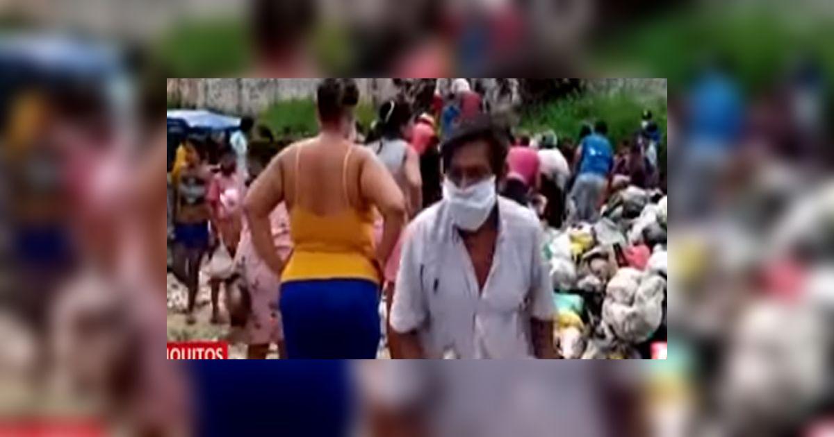 Coronavirus en Perú | Iquitos: decenas de personas se aglomeraron para ...