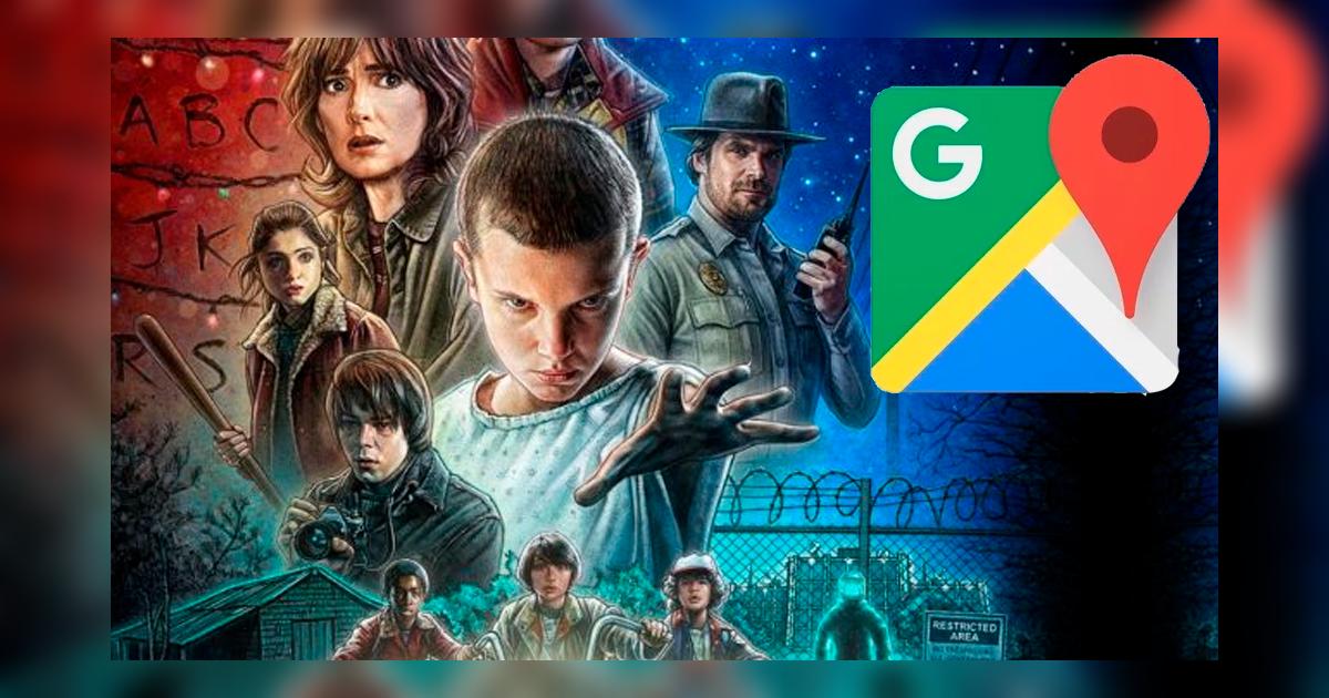 Google Maps sorpresa por lo que aparece cuando colocas "Stranger