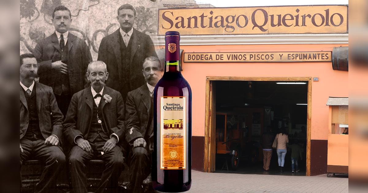 Vino Santiago Queirolo ¿quien fue el italiano que creo una de las