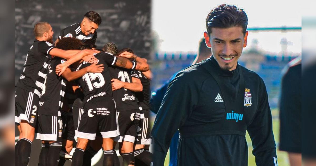 Jean Pierre Rhyner fue titular en la victoria del Cartagena tras su ...