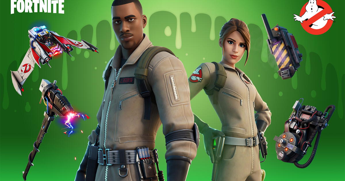 Fortnite Las Skins De Los Cazafantasmas Llegan Al Battle Royale Y Así